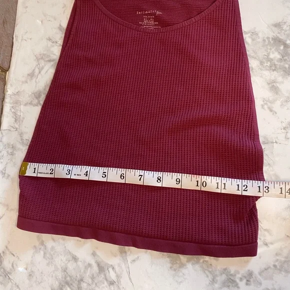 Free People Not So Basic Brami Top Burgundy Maroon Size M/L - Picture 6 of 8